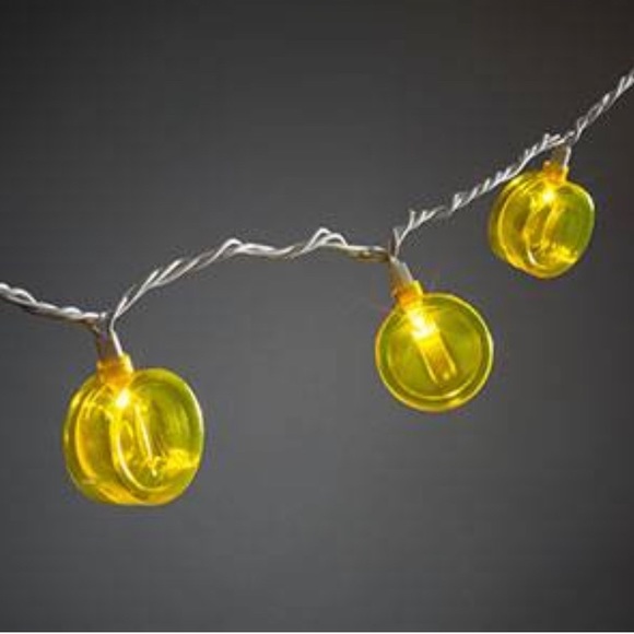 Super Mario Coins String Lights Set of 10 Indoor/Outdoor ThinkGeek Exclusive New - Picture 3 of 6